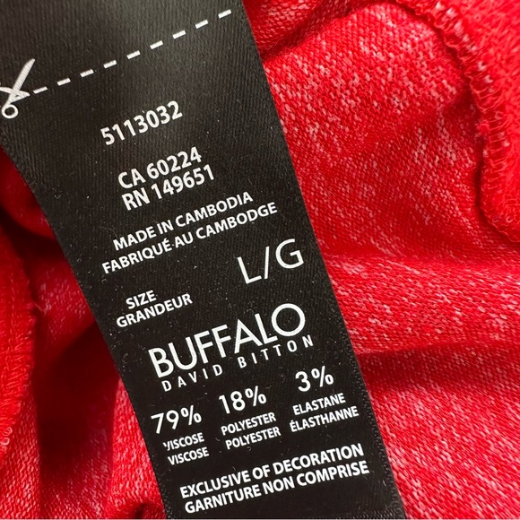 Buffalo David Bitton Red Heart Pullover Sweater Large - Picture 8 of 8